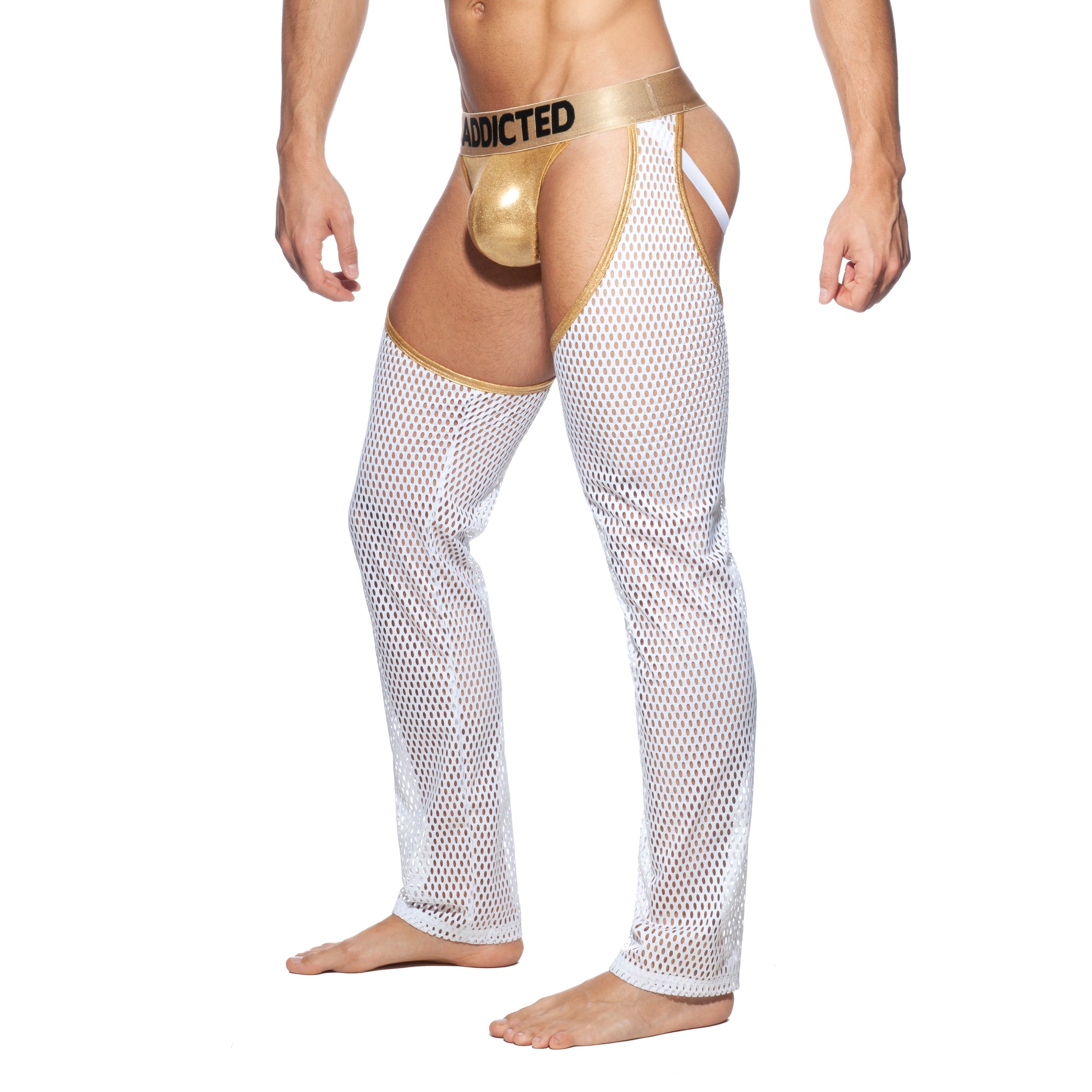 Addicted Jock Pants White AD860