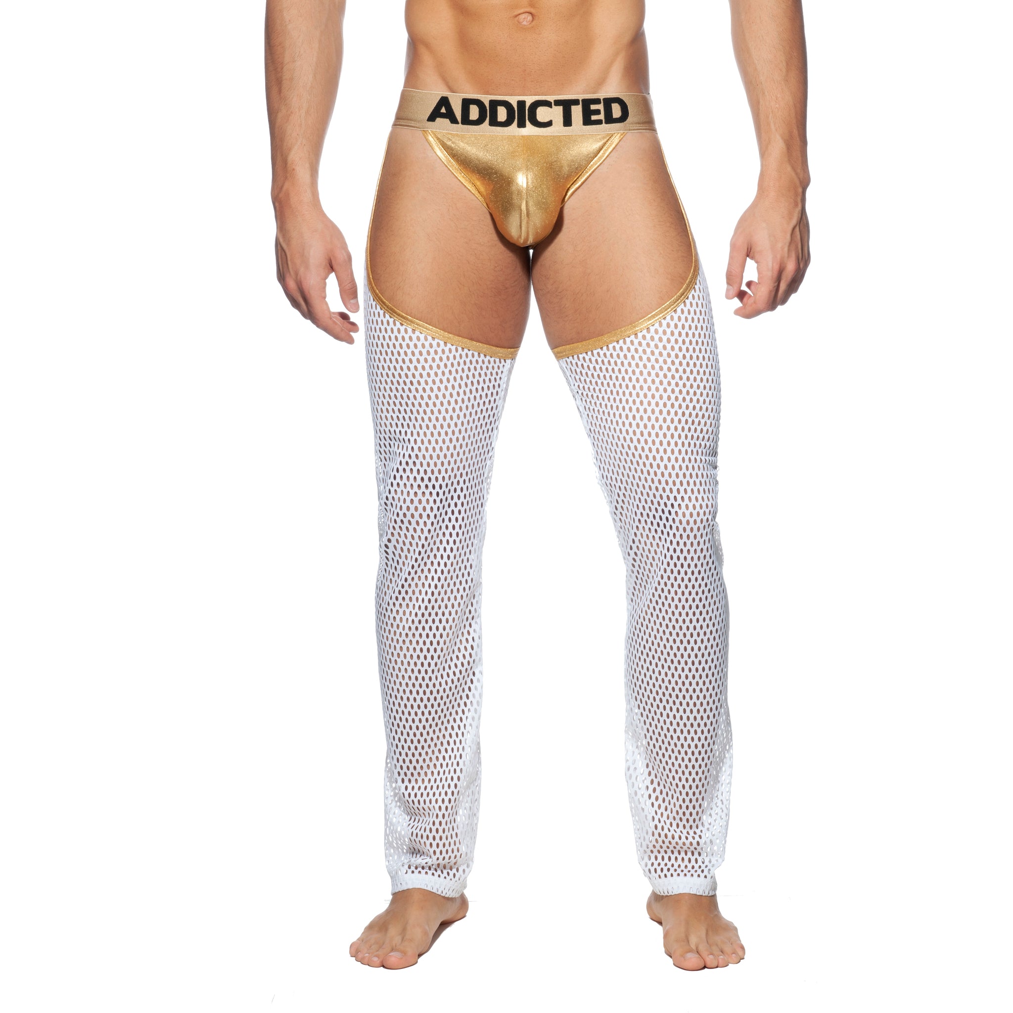 Addicted Jock Pants White AD860