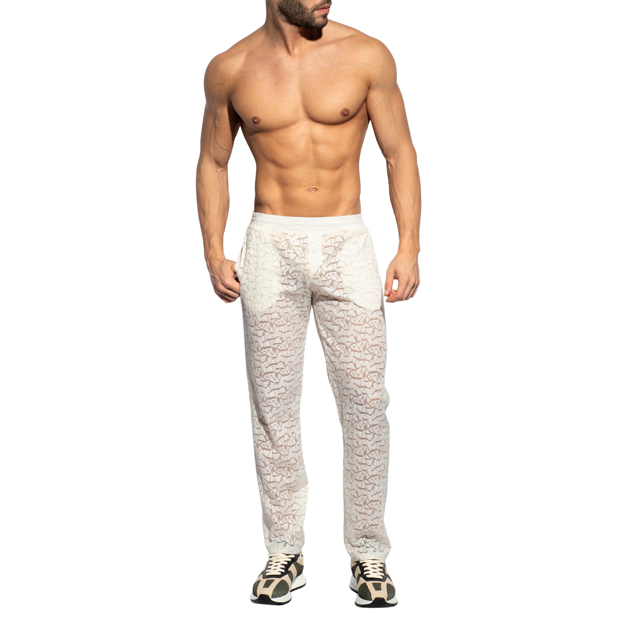 ES Collection Spider Long Pants Ivory SP310