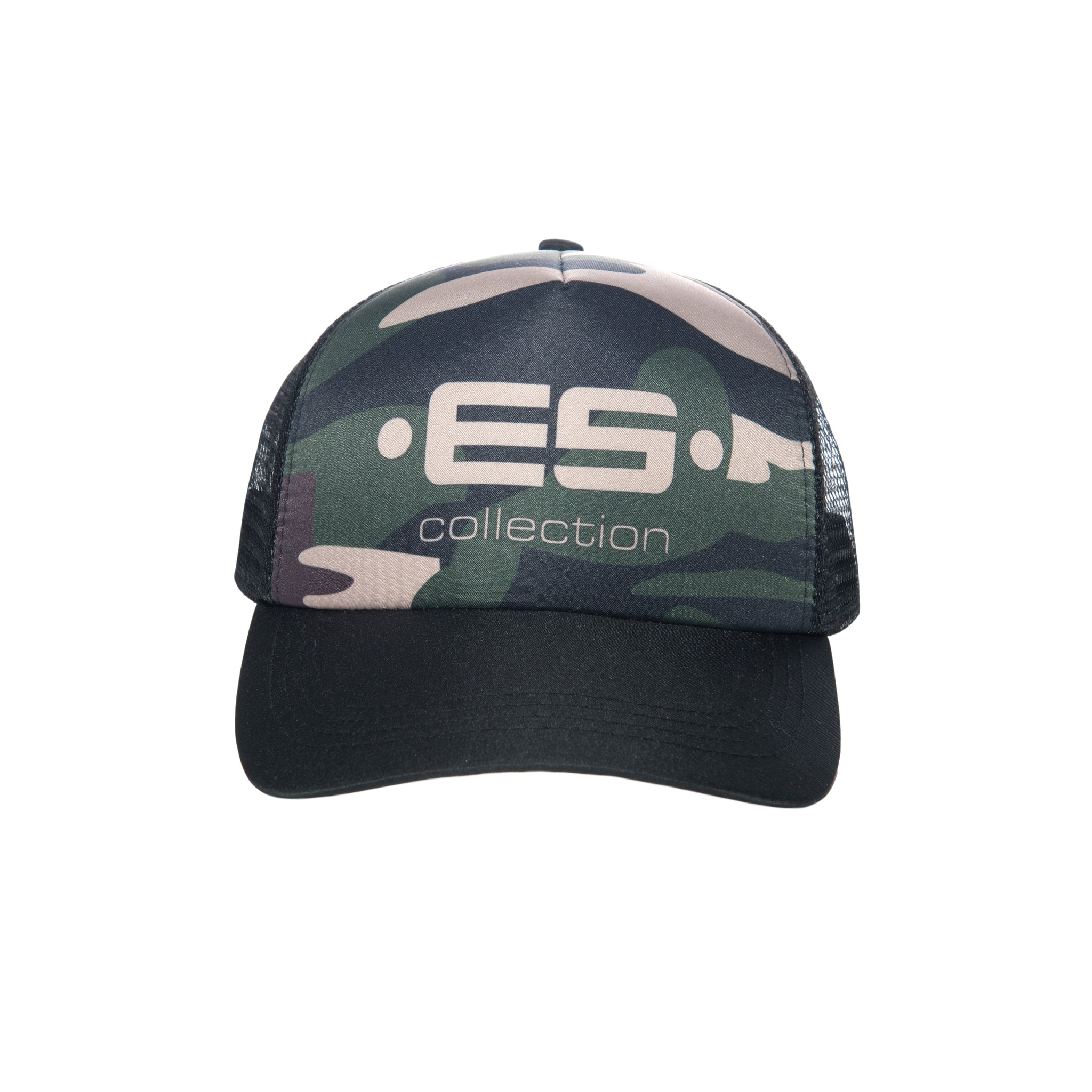 ES Collection Print Logo Baseball Cap Camouflage CAP003