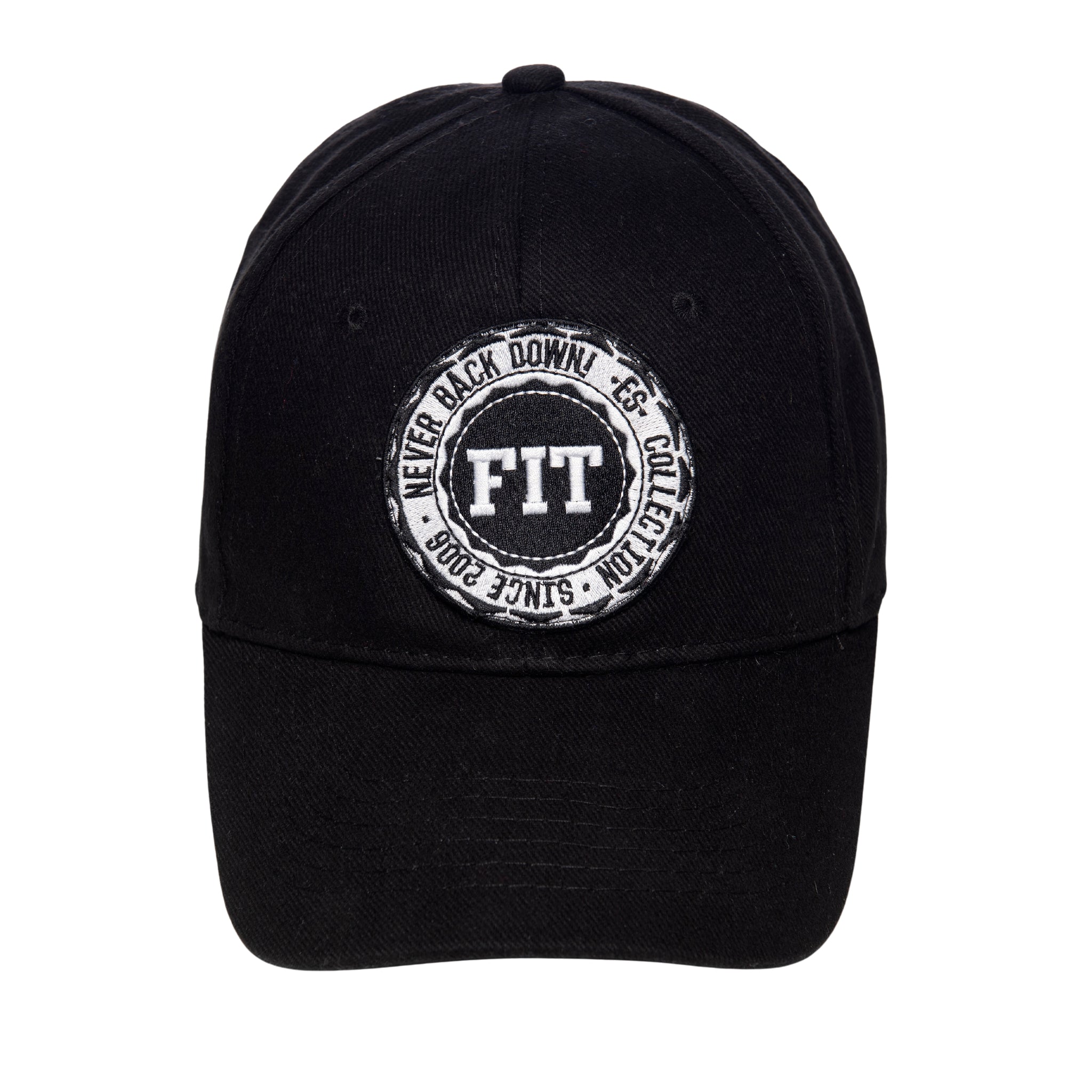 ES Collection Fit Cotton Cap Black CAP008