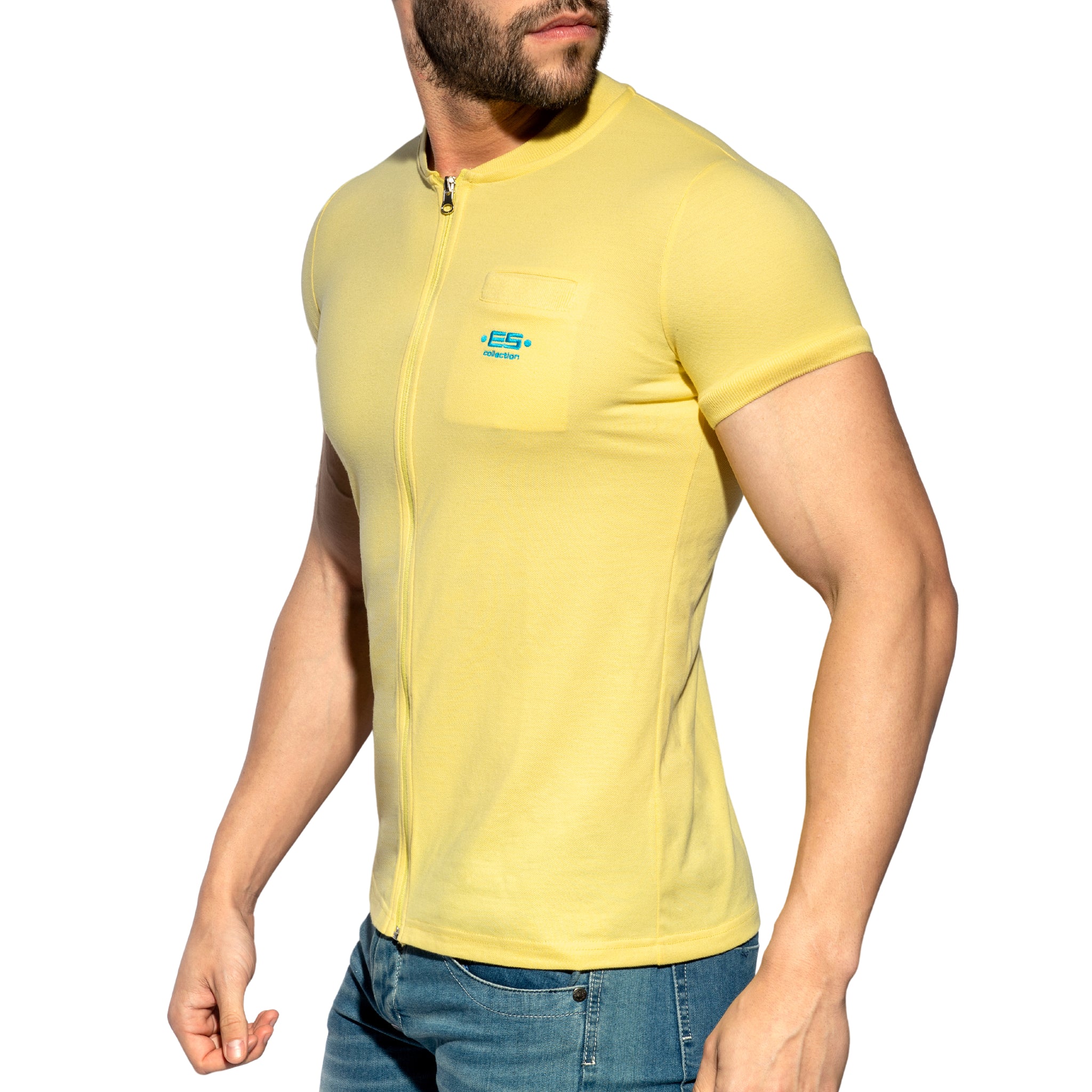 ES Collection Mother Earth Polo Shirt Yellow POLO35