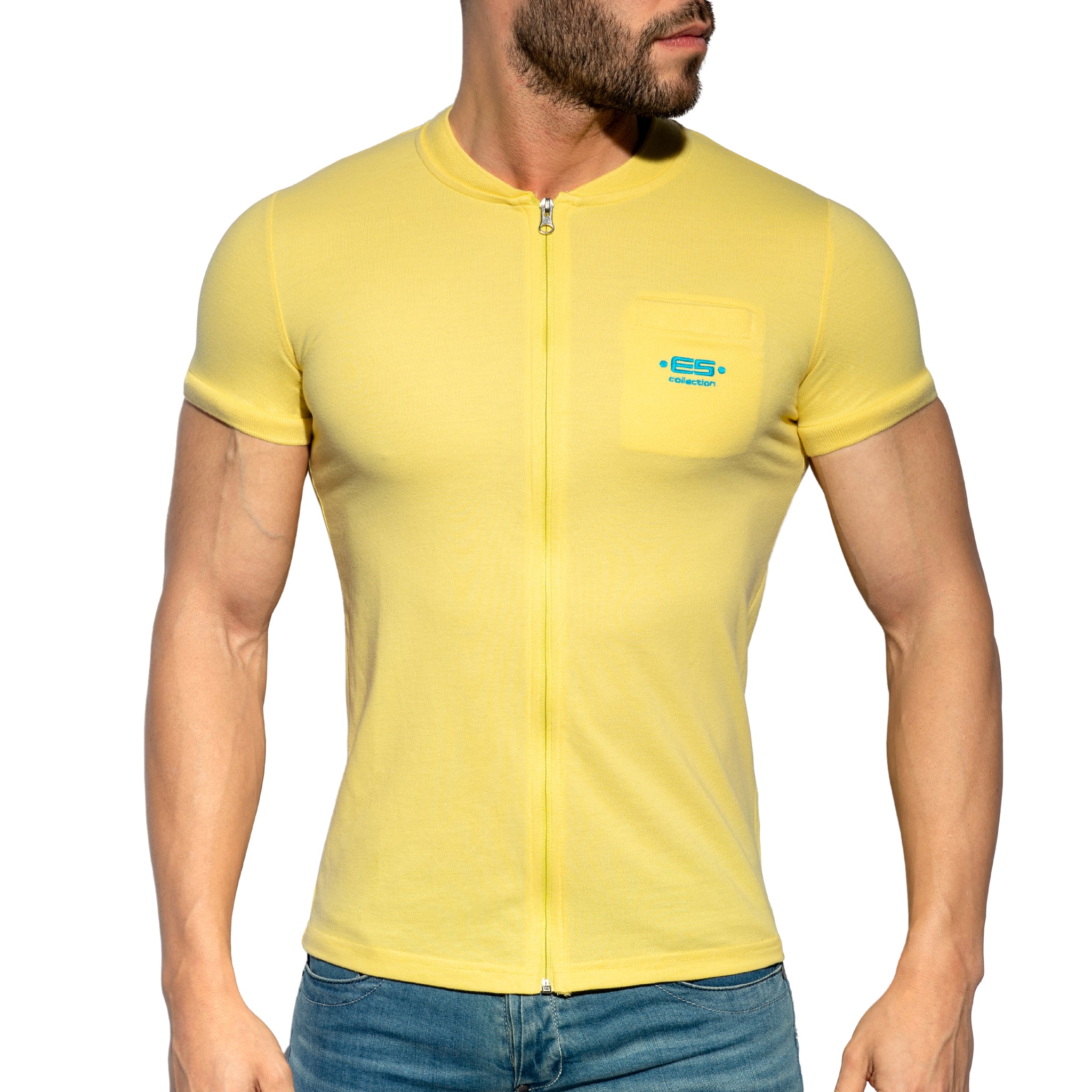 ES Collection Mother Earth Polo Shirt Yellow POLO35