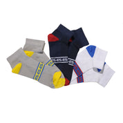 ES Collection Pack 3 Ankle Socks Multi SCK04P