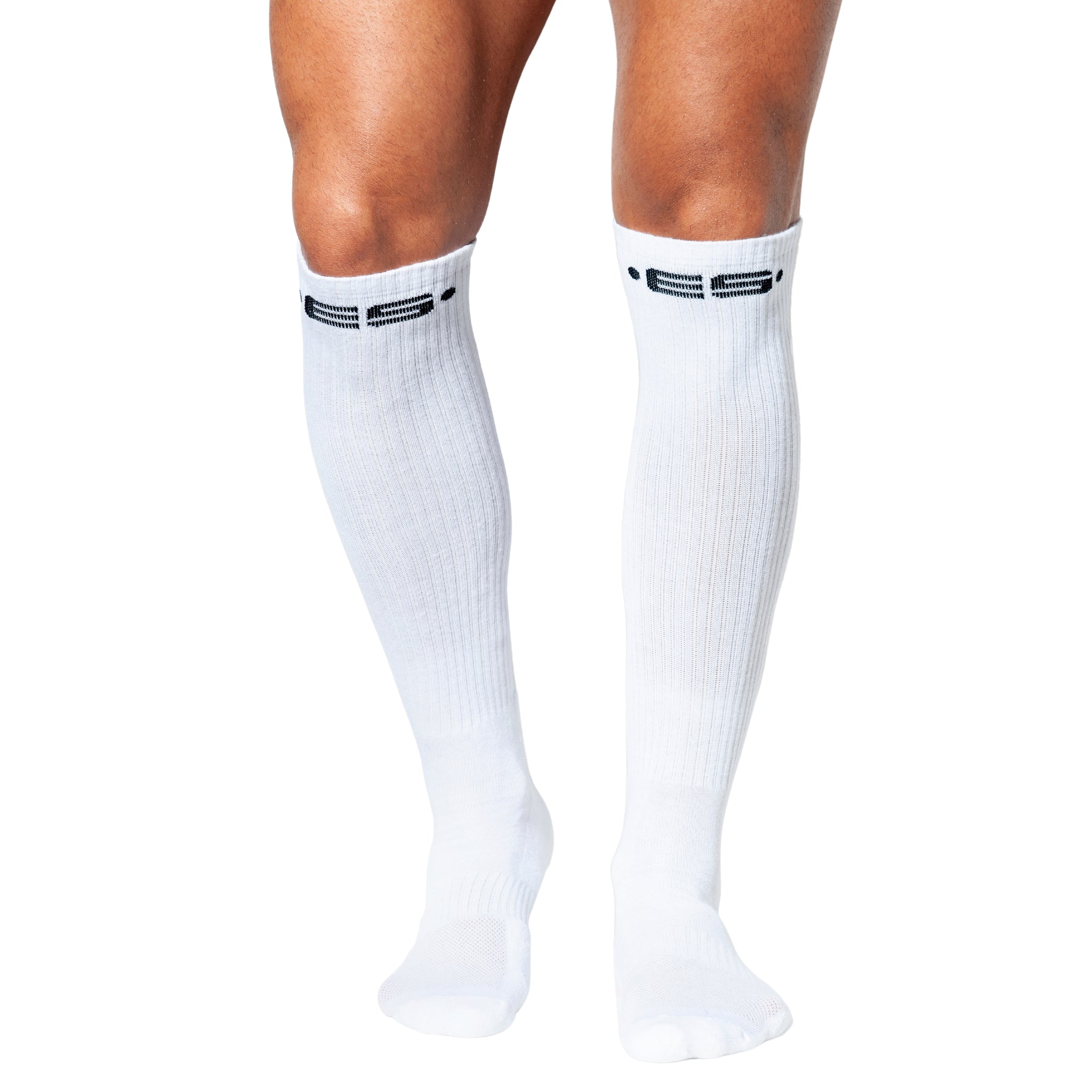 ES Collection Never Back Down Socks White SCK09