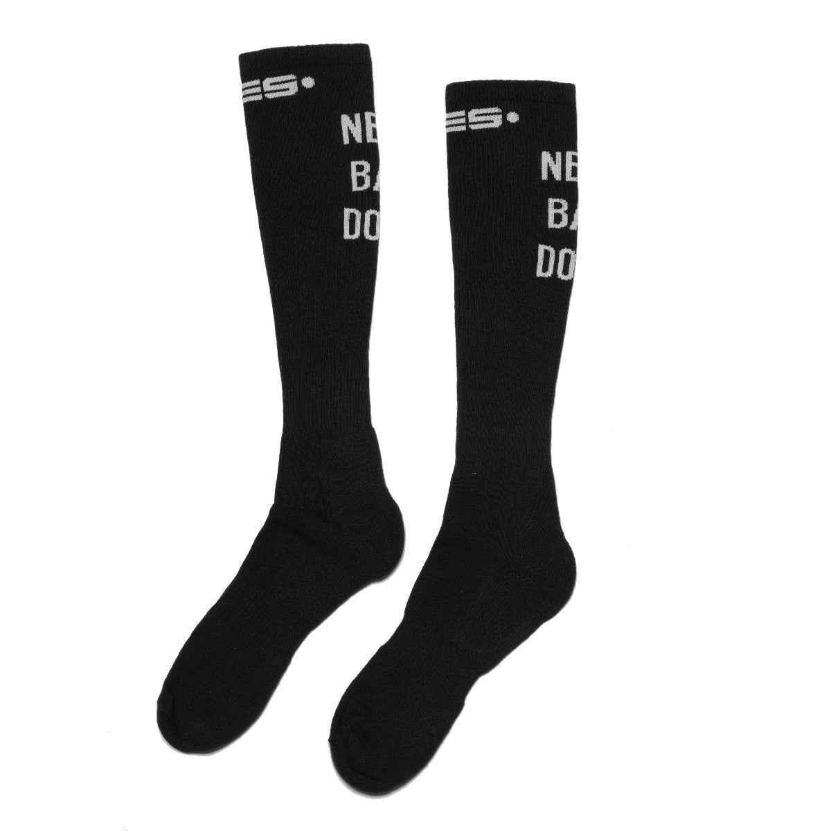 ES Collection Never Back Down Socks Black SCK09