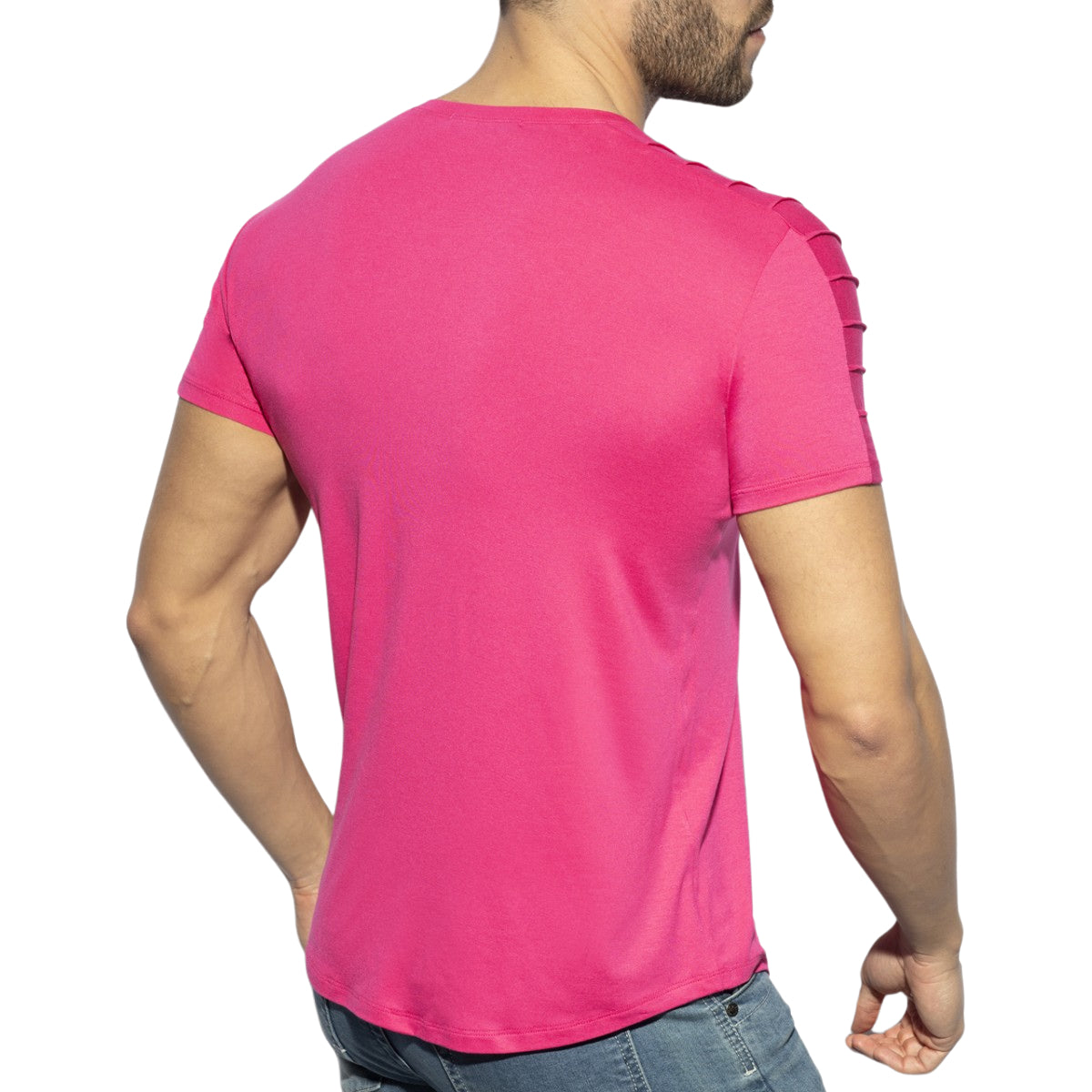 ES Collection Basic Ranglan T-Shirt Fuchsia TS245