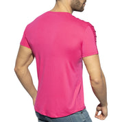 ES Collection Basic Ranglan T-Shirt Fuchsia TS245