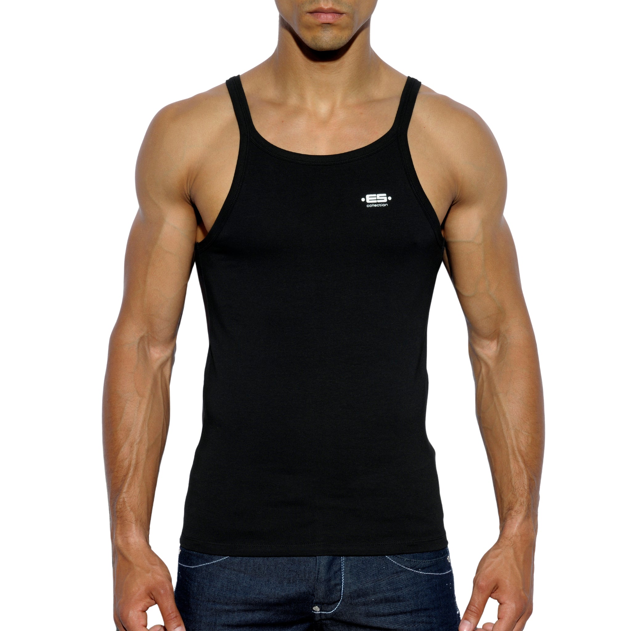 ES Collection Summer Tank Top Black TS187