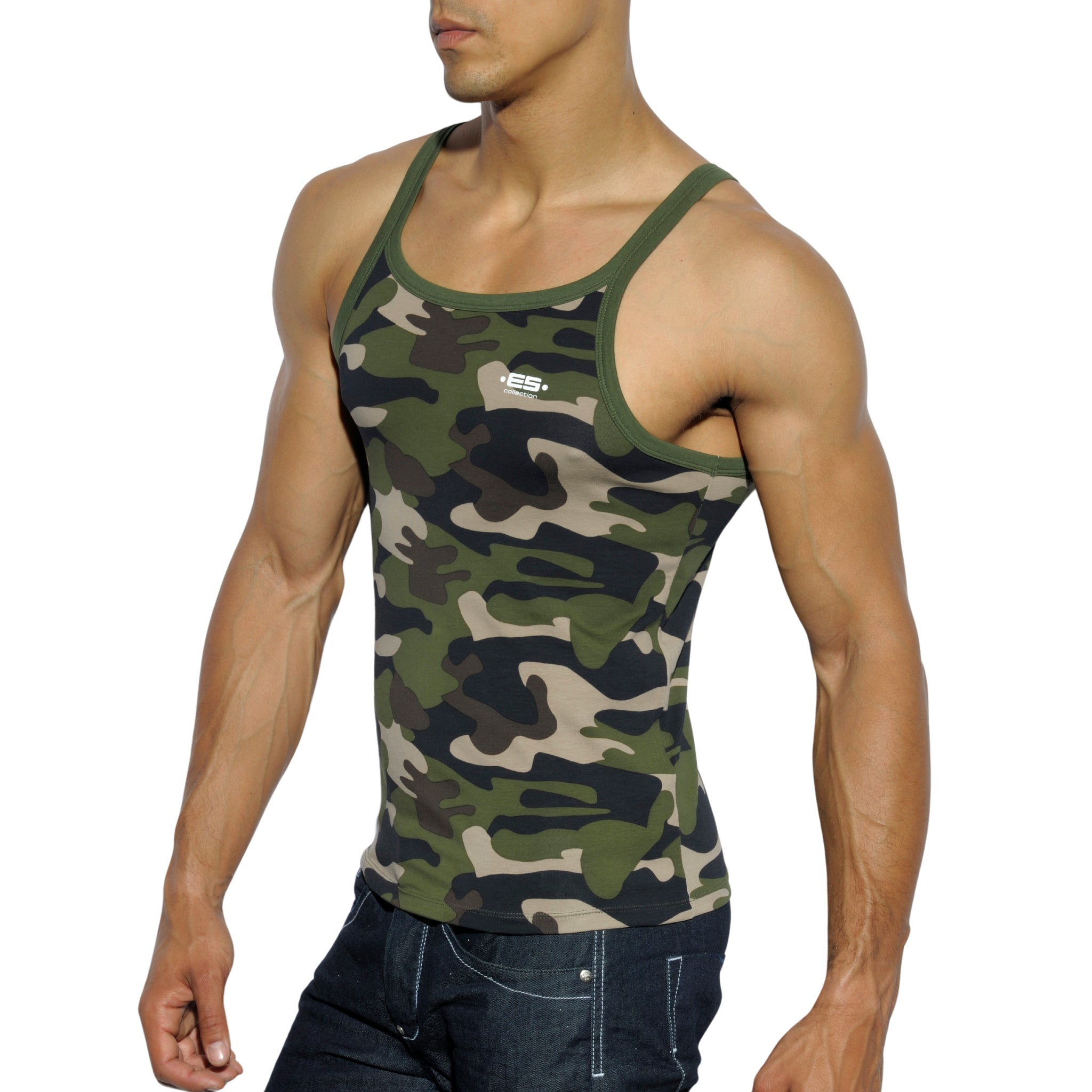 ES Collection Summer Tank Top Camouflage TS187