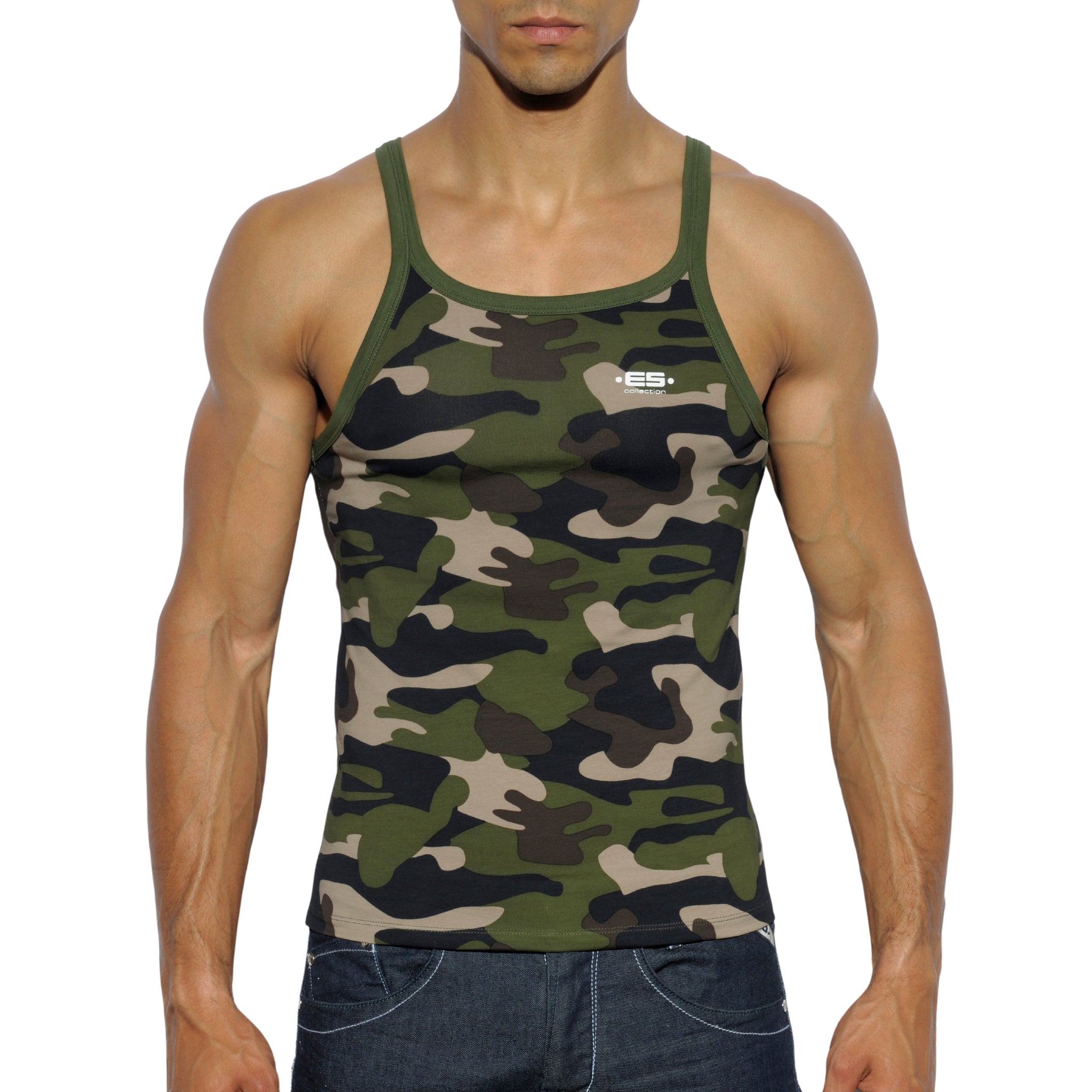 ES Collection Summer Tank Top Camouflage TS187