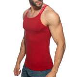 Addicted Sitges Slim Fit Tank Top Red AD1260