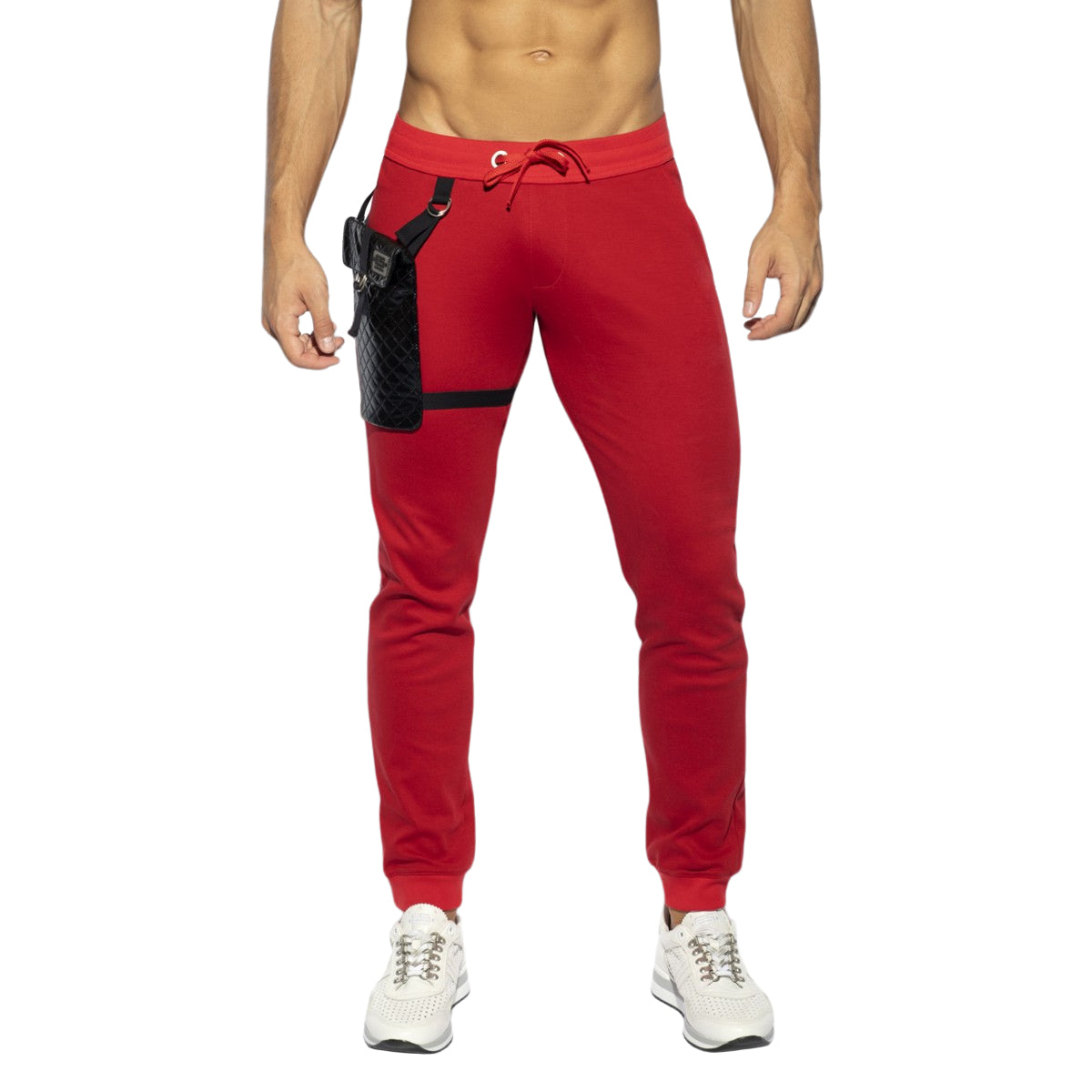 ES Collection Removable Pocket Sports Pants Red SP285