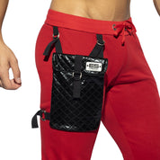 ES Collection Removable Pocket Sports Pants Red SP285