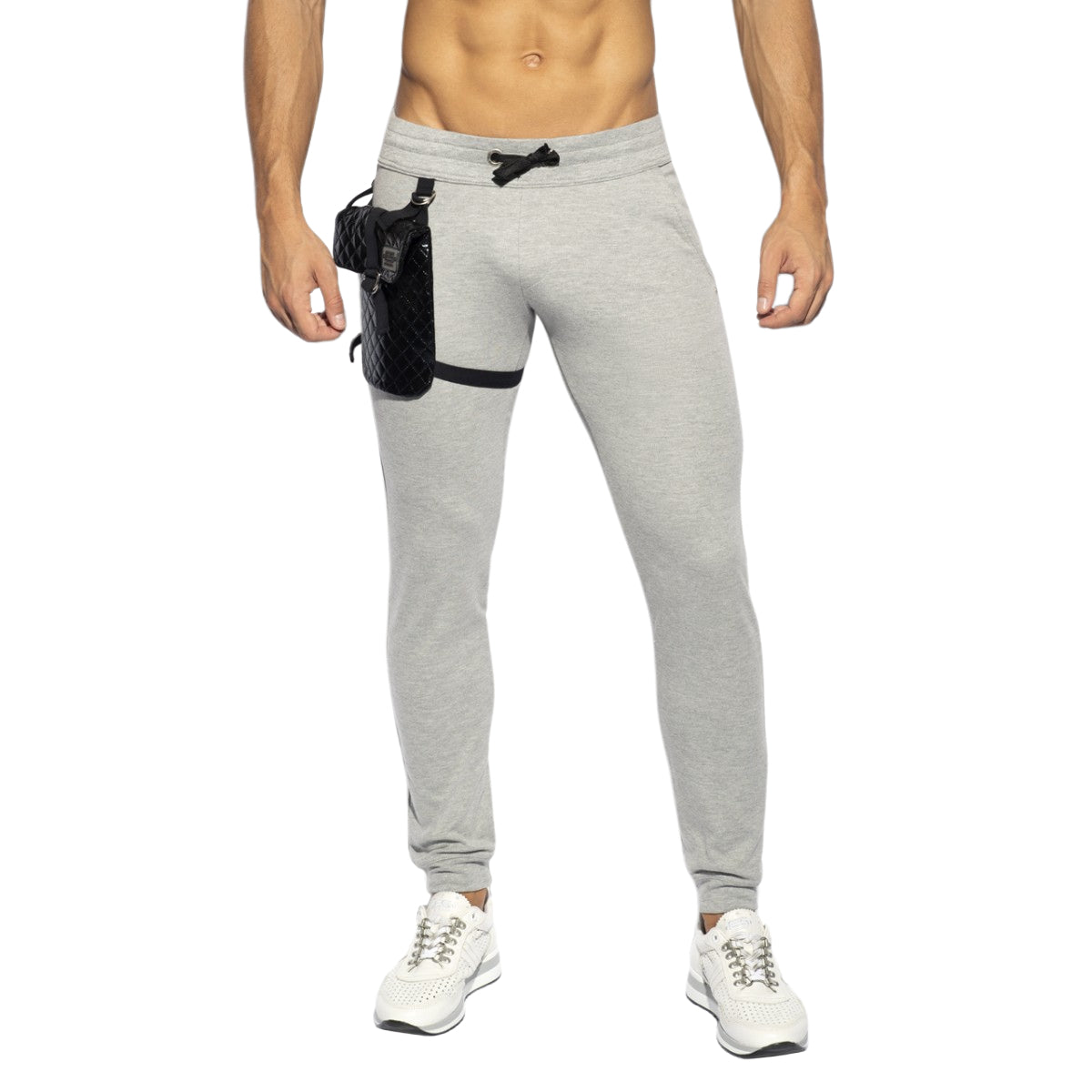 ES Collection Removable Pocket Sports Pants Heather Grey SP285