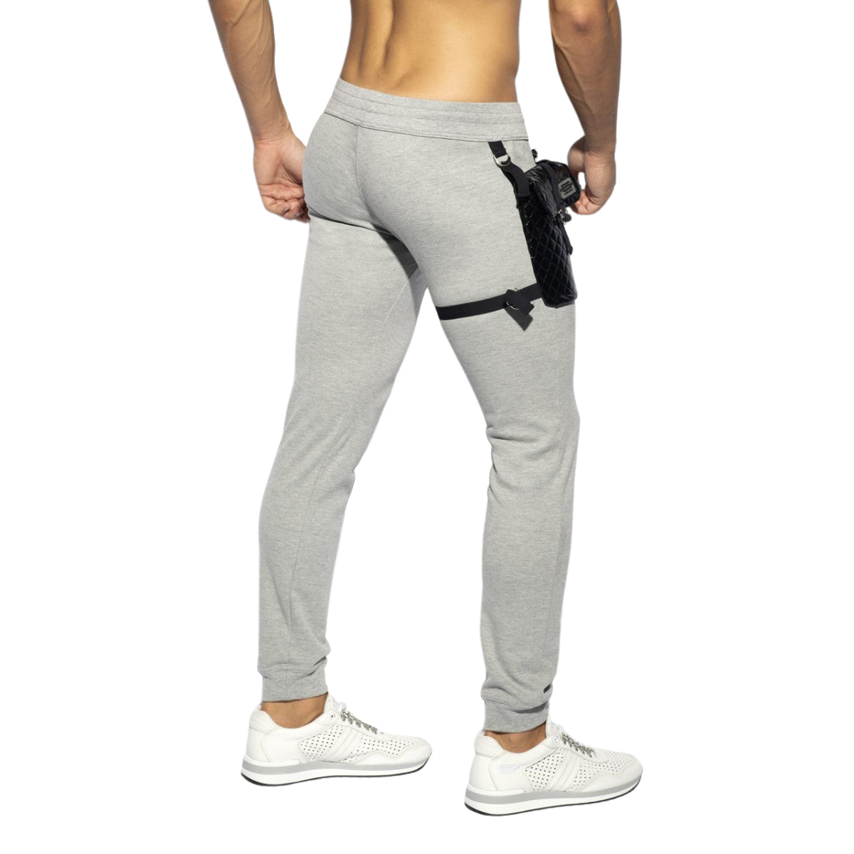 ES Collection Removable Pocket Sports Pants Heather Grey SP285