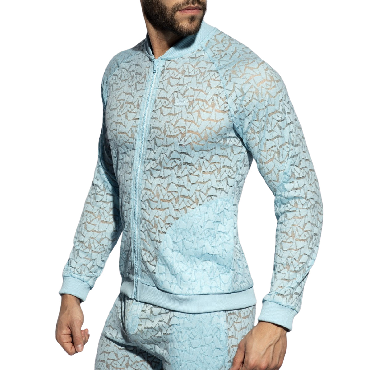 ES Collection Spider Sports Jacket Sky Blue SP308