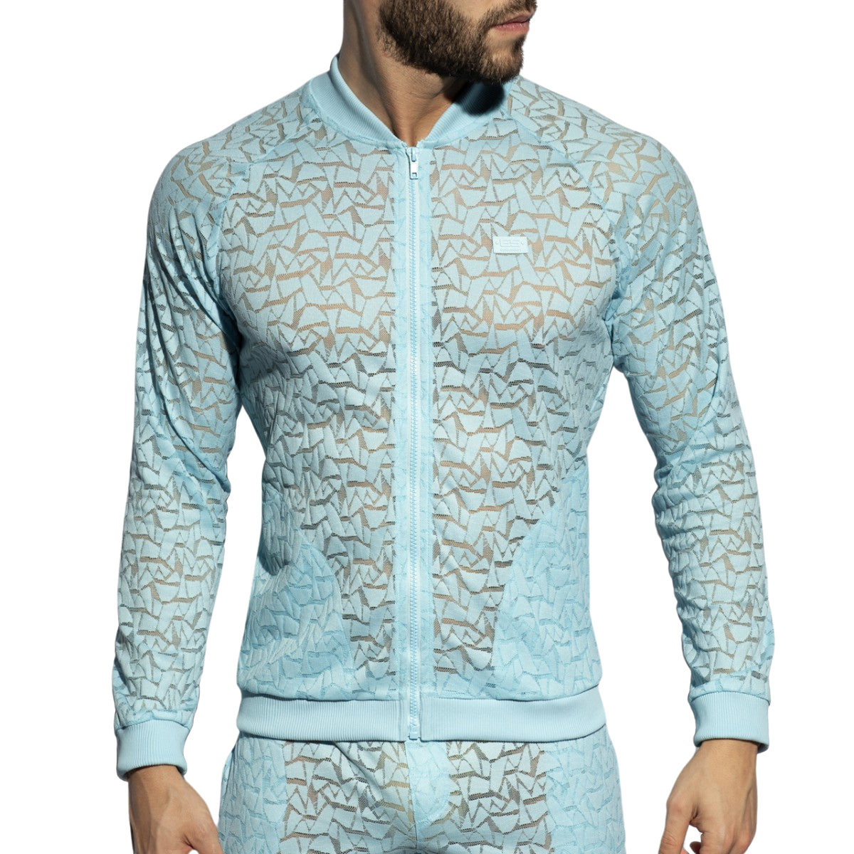 ES Collection Spider Sports Jacket Sky Blue SP308