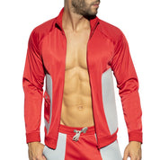 ES Collection Foam Patches Sports Jacket Red SP268