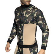 ES Collection Foam Patches Sports Jacket Camouflage SP268