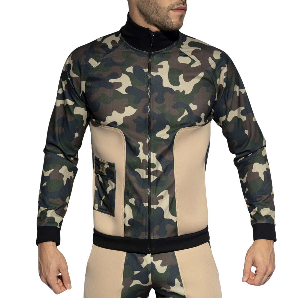 ES Collection Foam Patches Sports Jacket Camouflage SP268