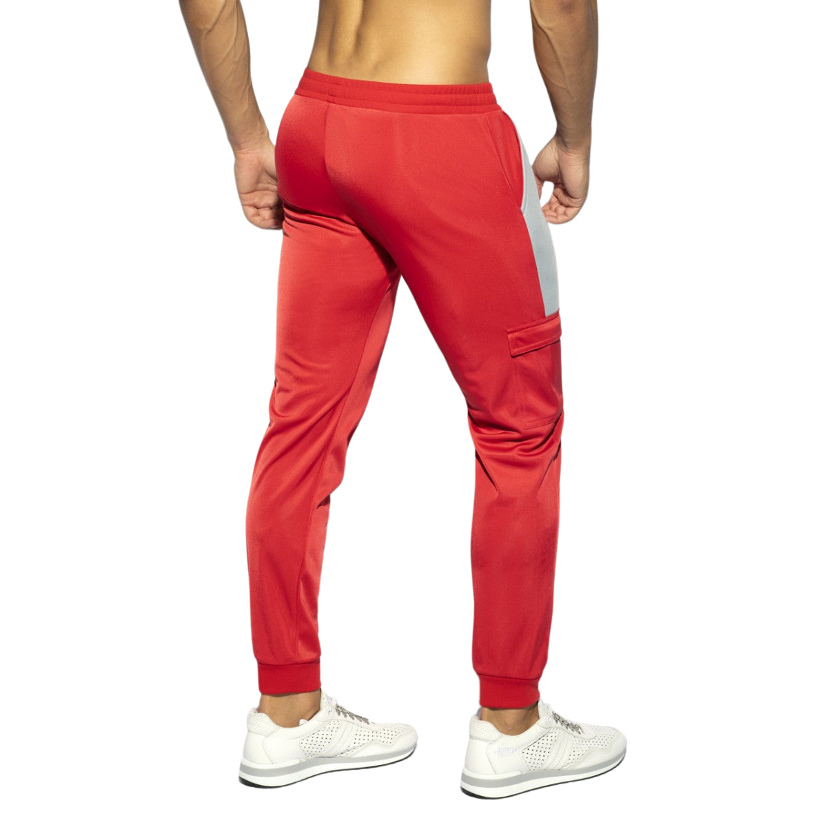 ES Collection Foam Patches Sports Pants Red SP269