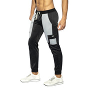 ES Collection Foam Patches Sports Pants Black SP269