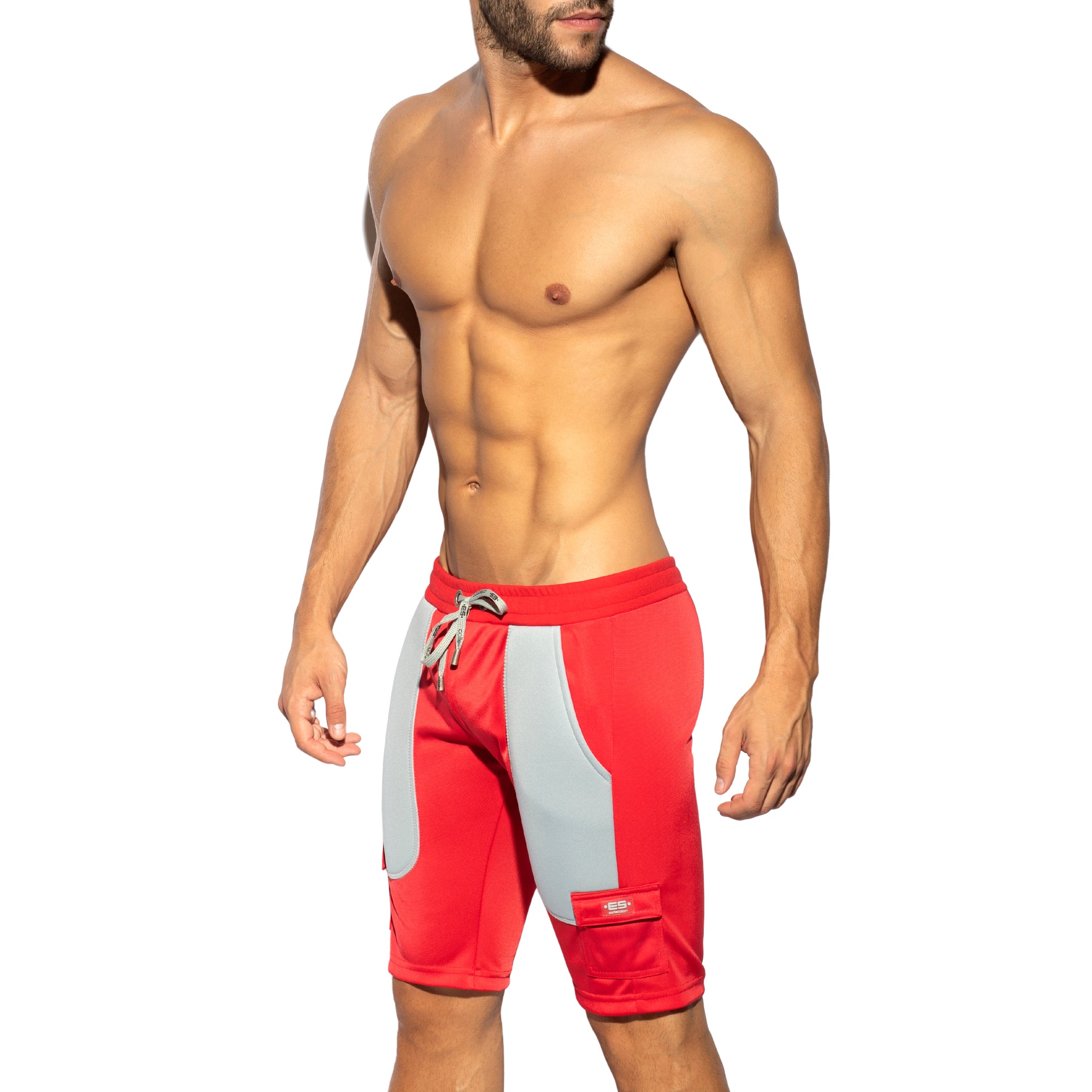 ES Collection Foam Patches Sports Bermudas Red SP270