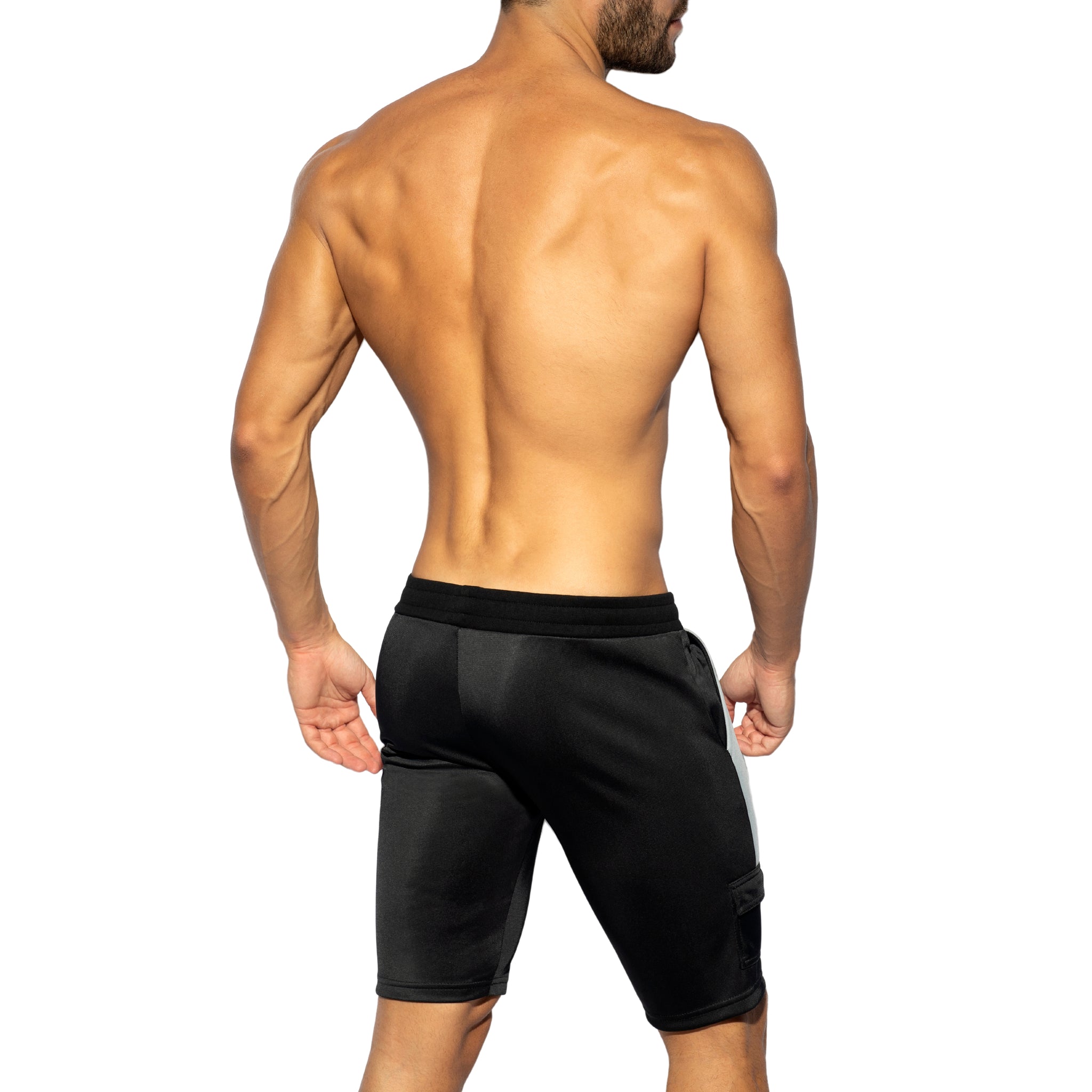 ES Collection Foam Patches Sports Bermudas Black SP270