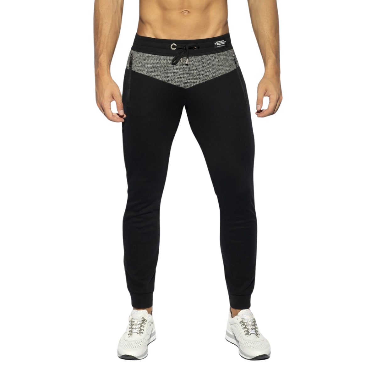 ES Collection Rustic Black Sports Pants Black SP273