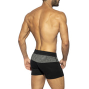 ES Collection Rustic Black Sports Shorts Black SP275