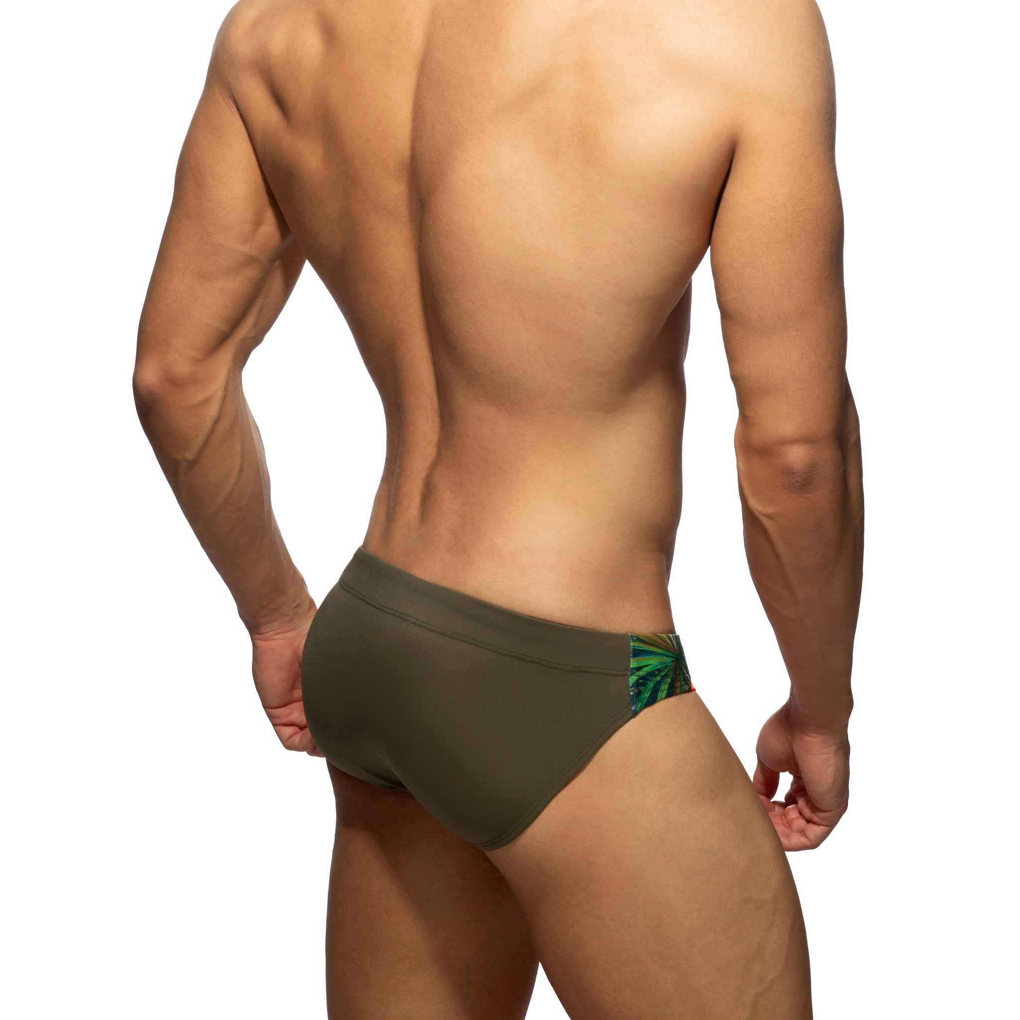 Addicted Deep Sea Swim Brief Khaki ADS341