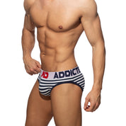 Addicted Seamless Sailor Brief Navy Sailor AD1276