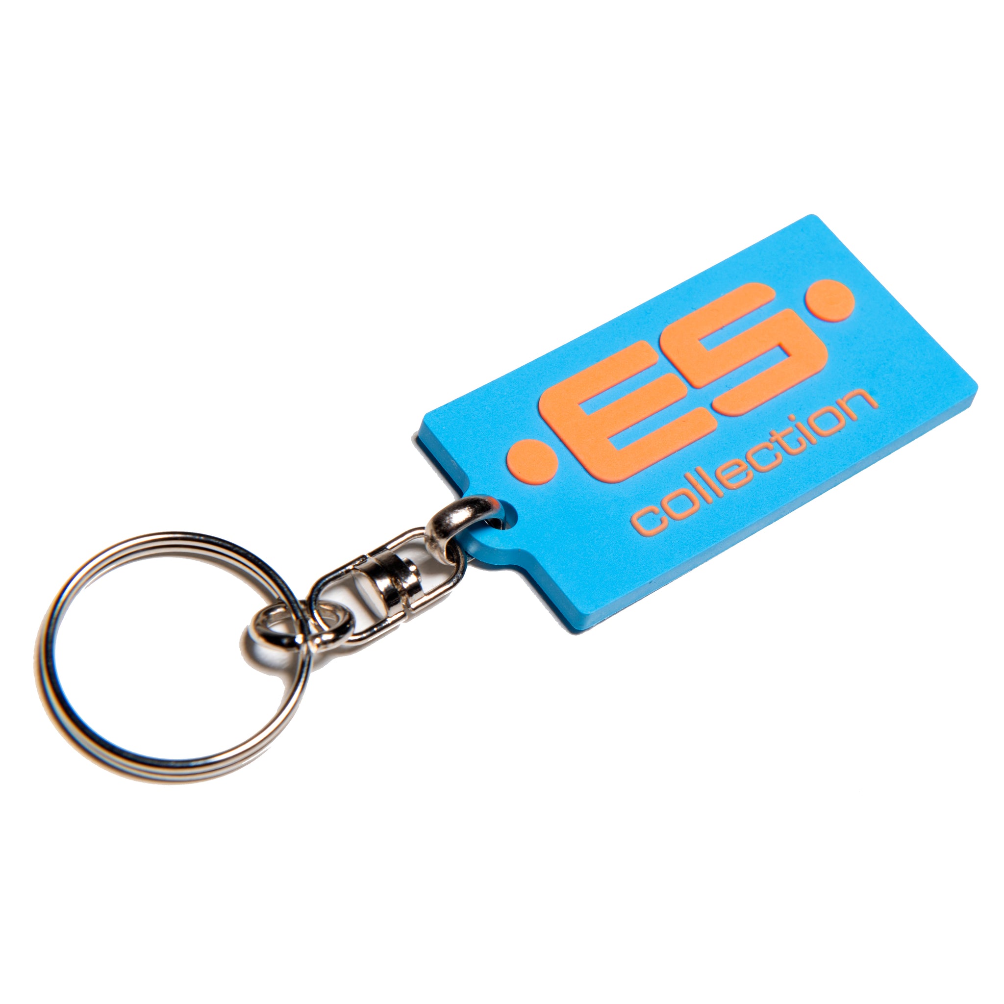 ES Collection ES Rubber Keyring Turquoise AC216