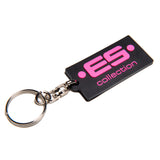 ES Collection ES Rubber Keyring Pink AC216