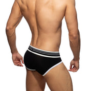 Addicted Double Trouble Brief Black AD1282