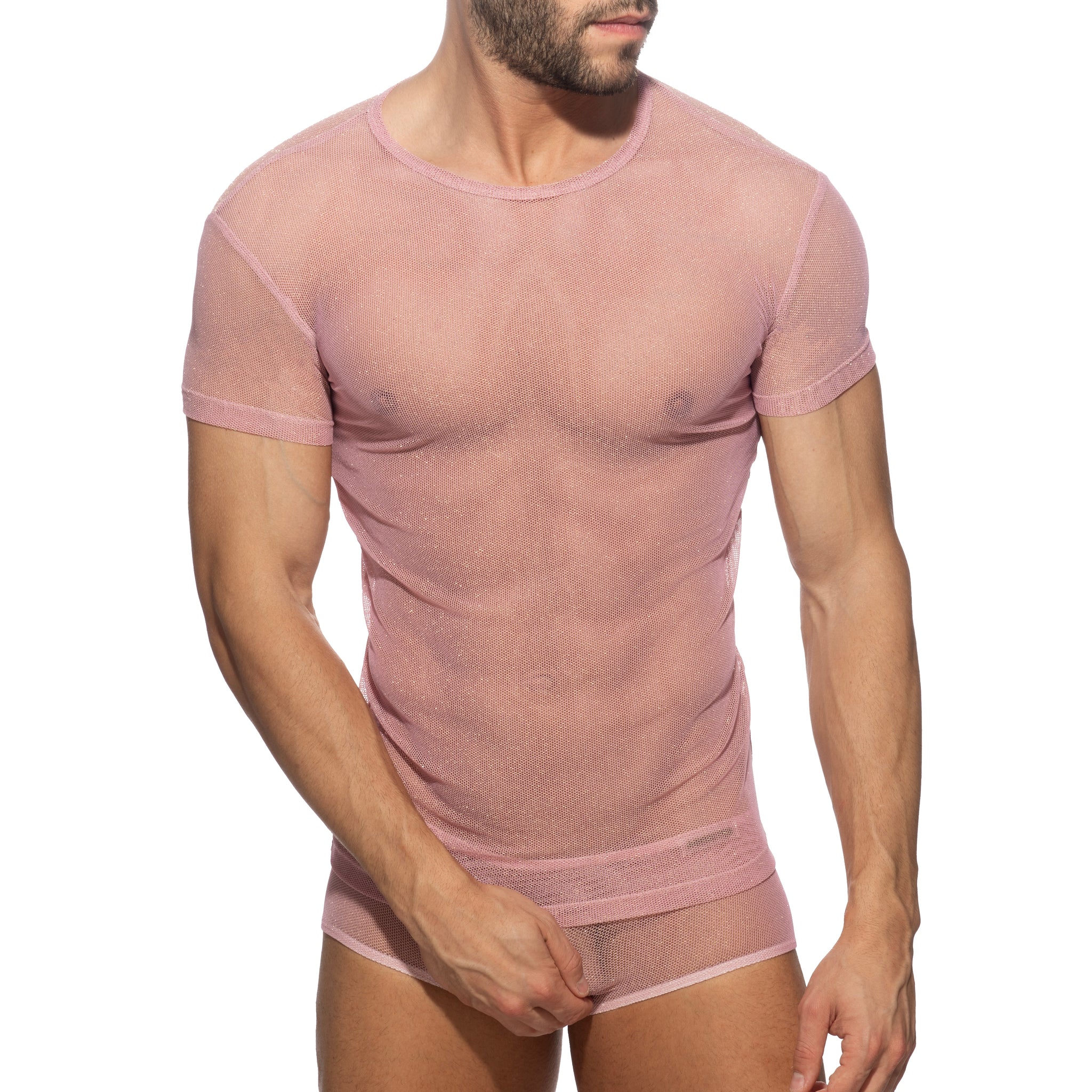 Addicted Charm T-Shirt Baby Pink AD1296