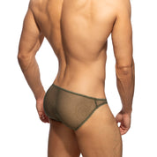 Addicted Charm Bikini Brief Khaki AD1293