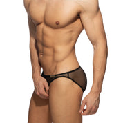 Addicted Charm Bikini Brief Black AD1293