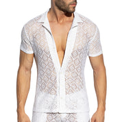 ES Collection Ibiza Retro Shirt Ivory SHT027