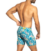 ES Collection Svelte Hawaiian Shorts Cobalt SP326