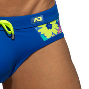 Addicted Margarita Combi Swim Brief Royal Blue ADS343