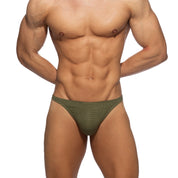 Addicted Reversible Regal Thong Khaki ADS337