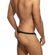 Addicted Reversible Regal Thong Black ADS337