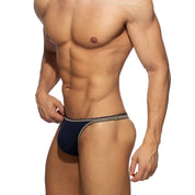 Addicted Reversible Regal Thong Navy ADS337