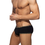 Addicted Reversible Regal Swim Brief Black ADS340