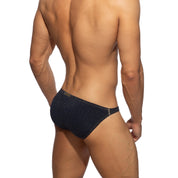 Addicted Reversible Regal Bikini Brief Navy ADS336