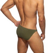 Addicted Reversible Regal Bikini Brief Khaki ADS336