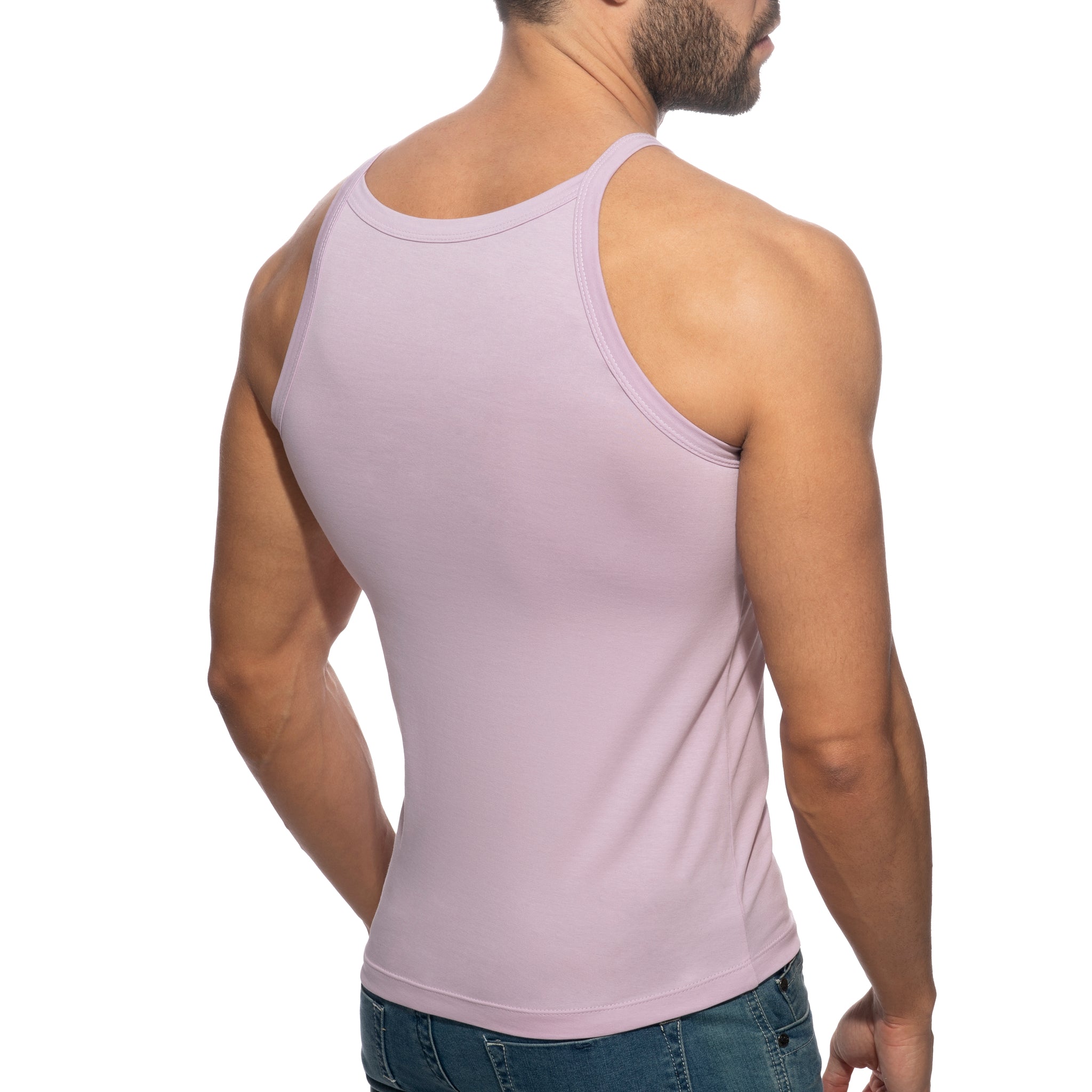 Addicted Dick Addickted Tank Top Baby Pink AD1284