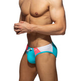 Addicted Flash AD Swim Brief Turquoise ADS342